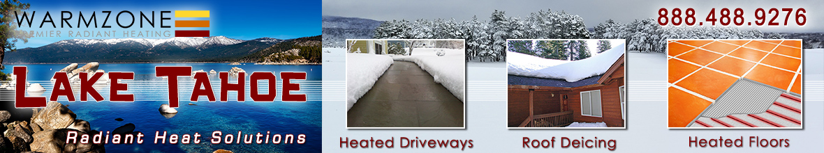 Lake Tahoe Heated Driveways and Snow Melting Systems